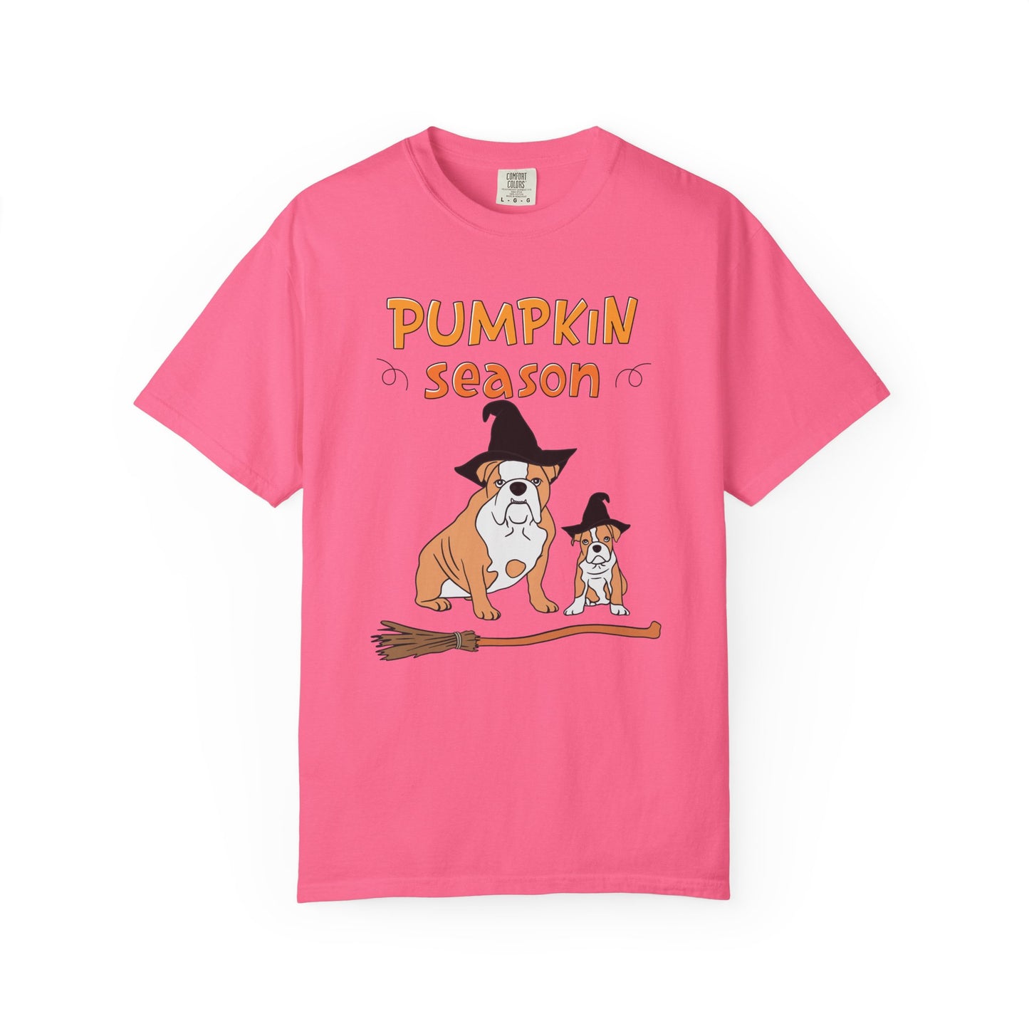 Spooky Bulldog Halloween Tshirt