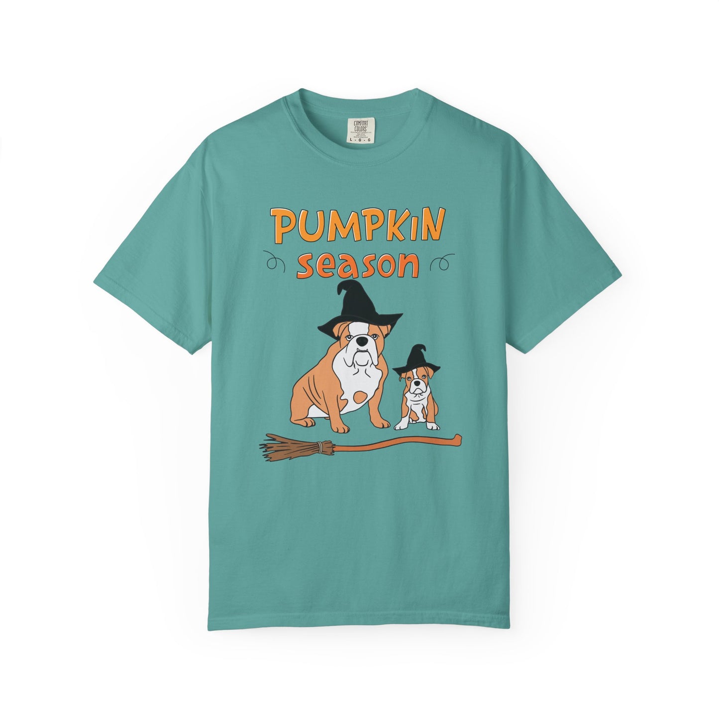 Spooky Bulldog Halloween Tshirt