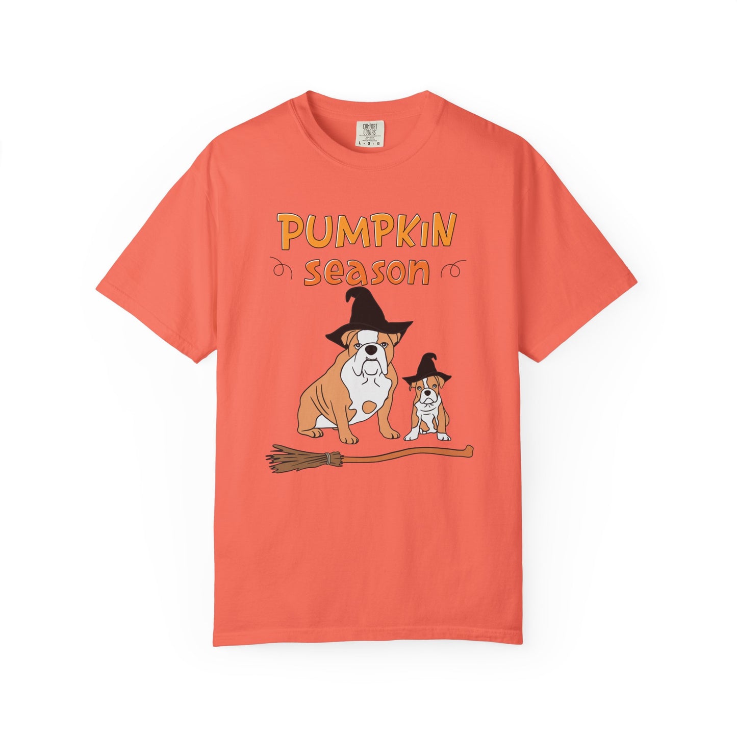 Spooky Bulldog Halloween Tshirt