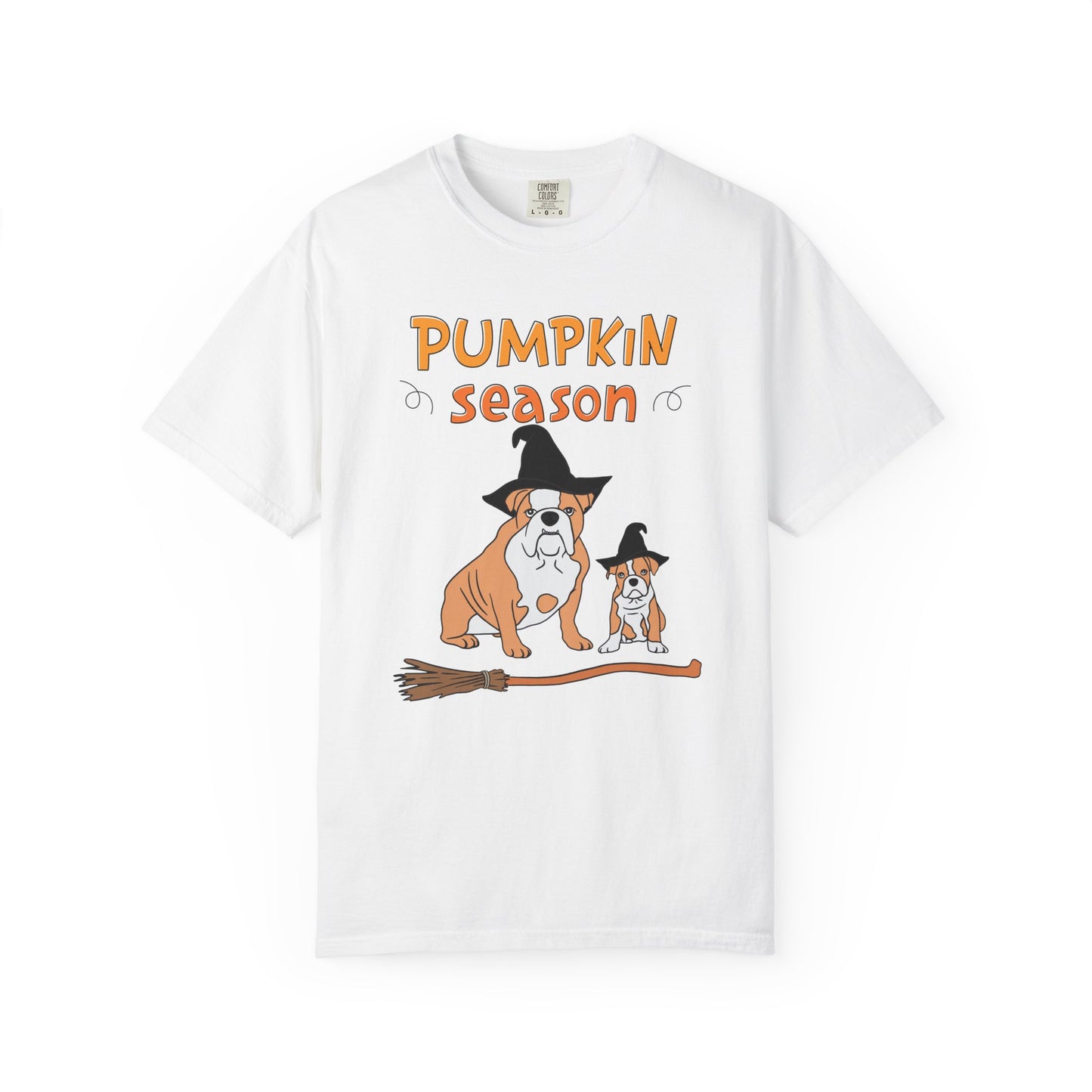 Spooky Bulldog Halloween Tshirt