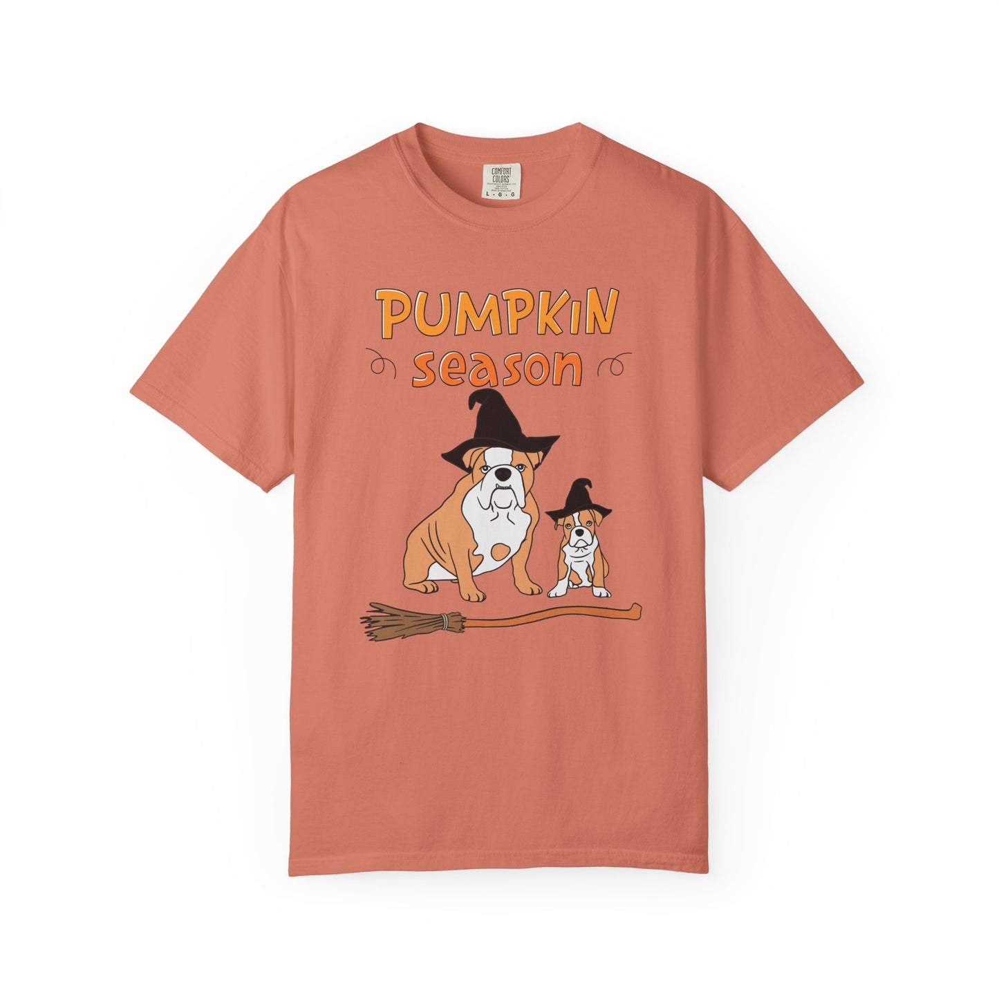 Spooky Bulldog Halloween Tshirt