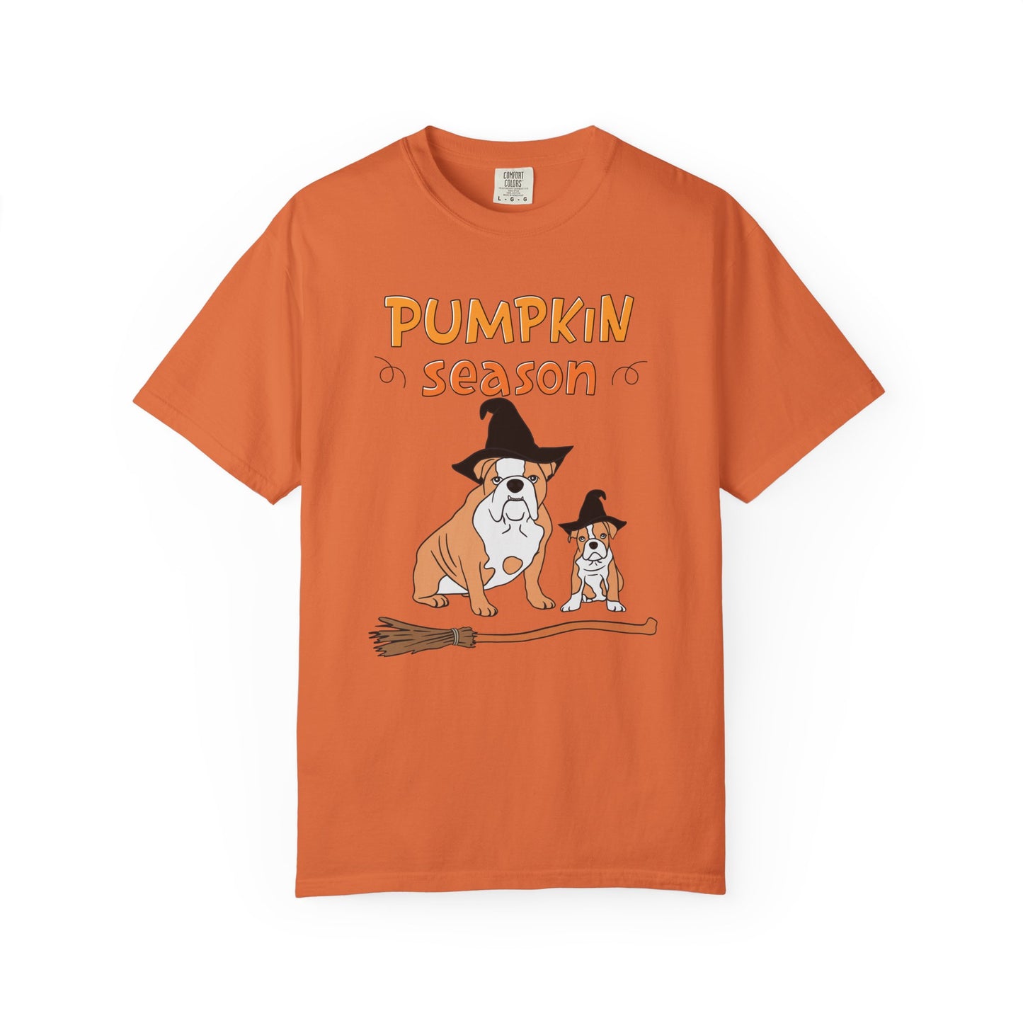Spooky Bulldog Halloween Tshirt
