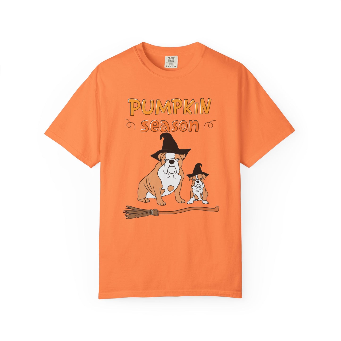 Spooky Bulldog Halloween Tshirt