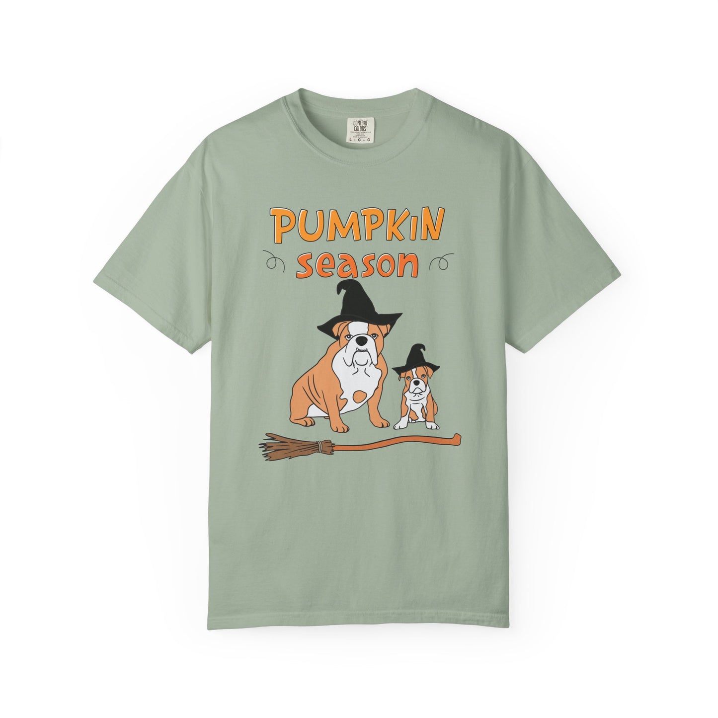 Spooky Bulldog Halloween Tshirt