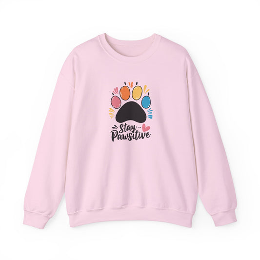 "Stay Pawsitive" Sweatshirt