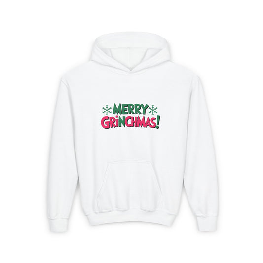 Merry Grinchmas Youth Hoodie