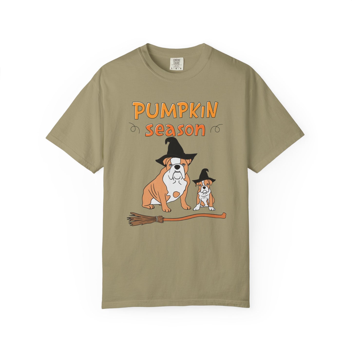 Spooky Bulldog Halloween Tshirt