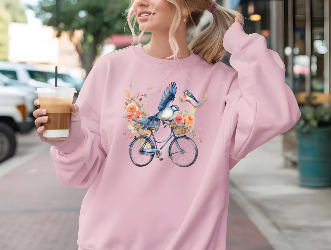 Bicycle & Birds Sweatshirt