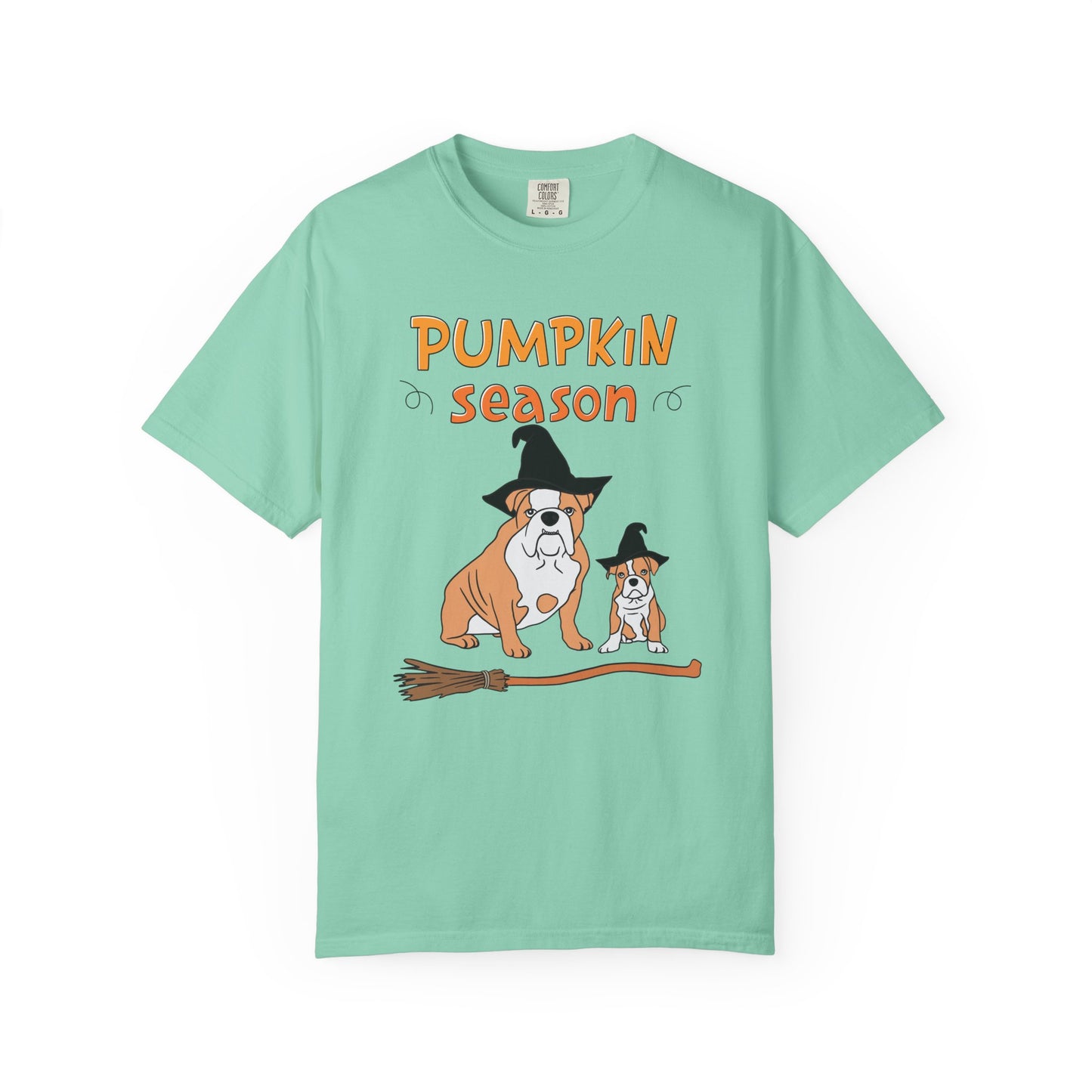 Spooky Bulldog Halloween Tshirt