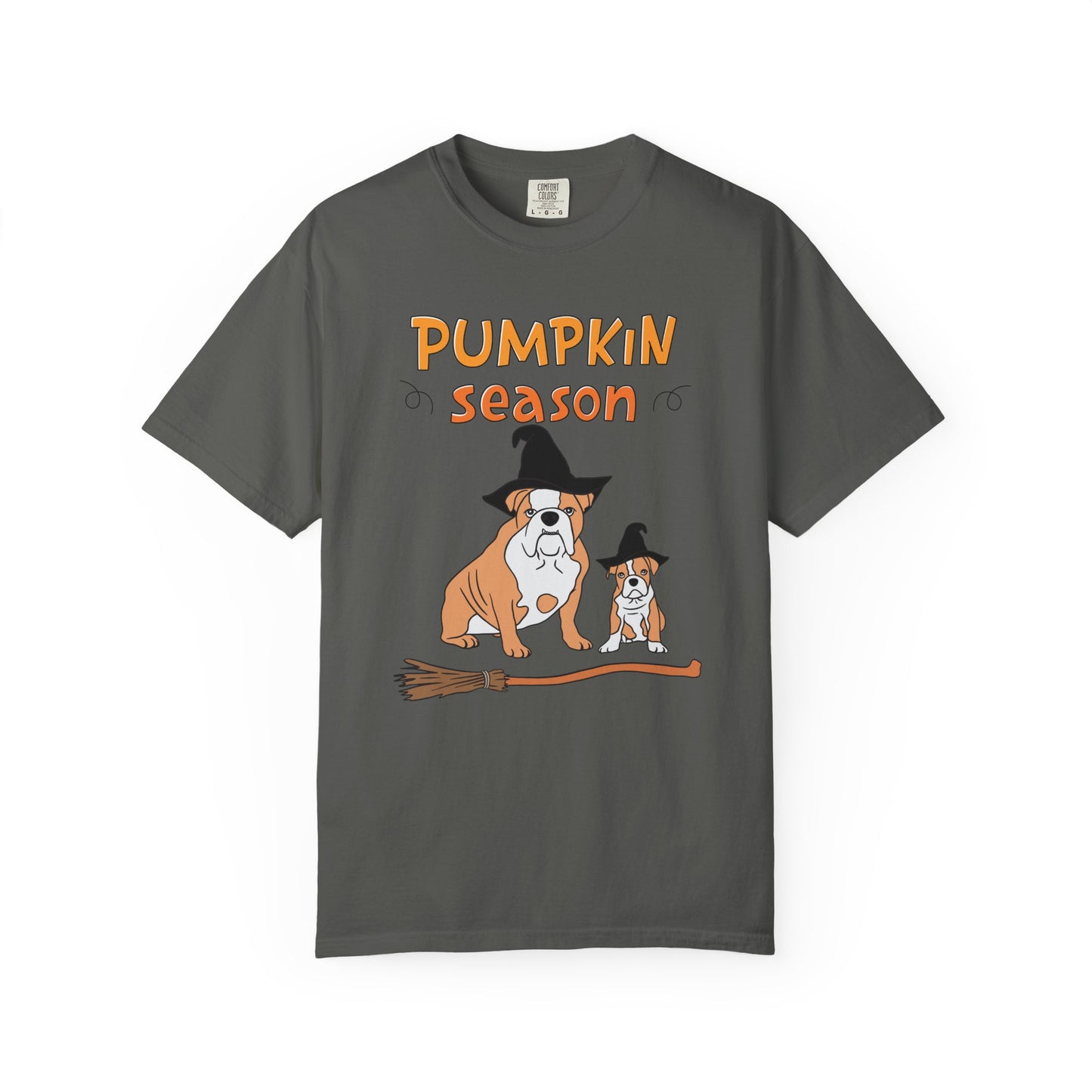 Spooky Bulldog Halloween Tshirt