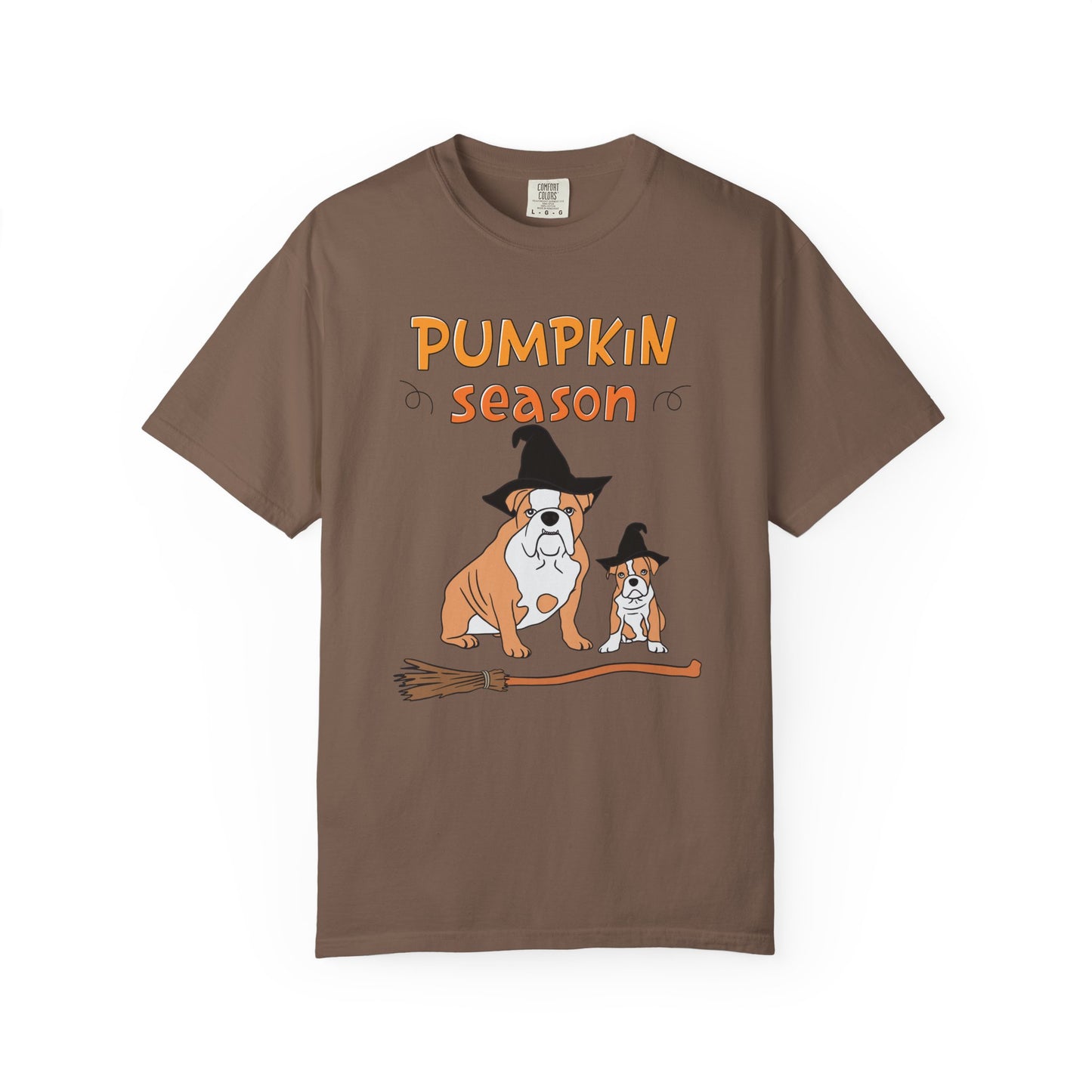 Spooky Bulldog Halloween Tshirt