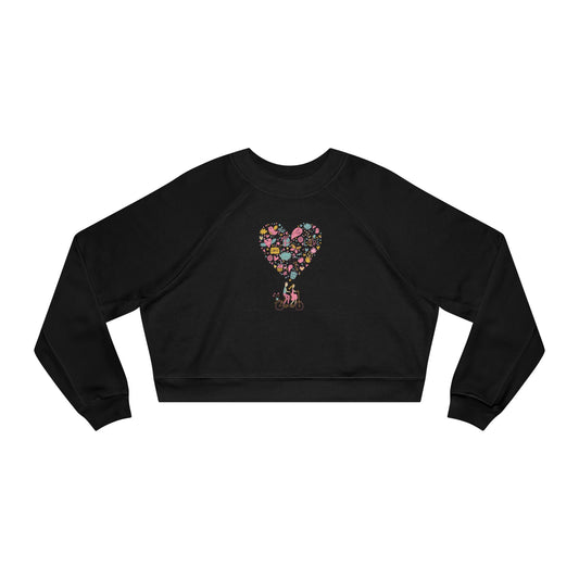 Valentine's Day Love Bicycle Pullover