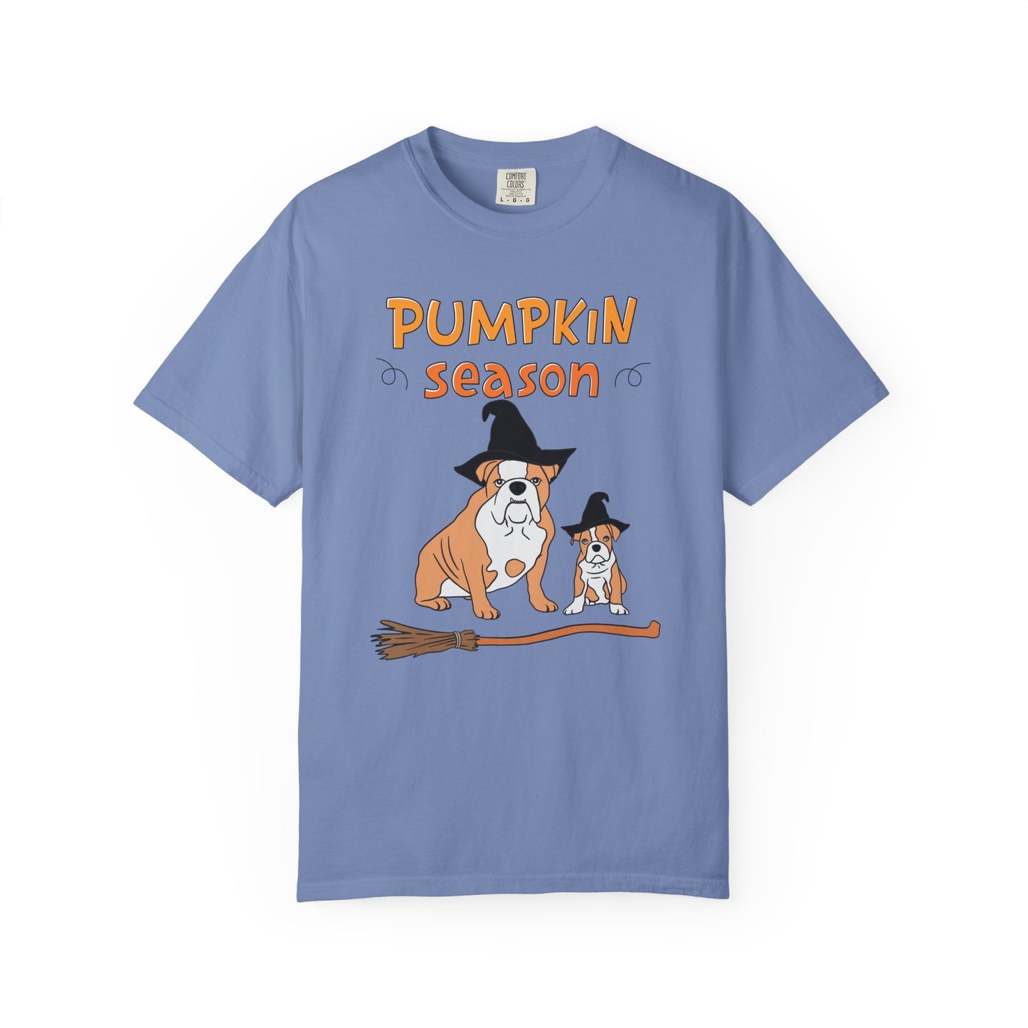 Spooky Bulldog Halloween Tshirt